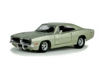 1969 Dodge Charger R/t Hemi - Silver Diecast 1:25 Scale Model Maisto 31256SIL. Fixed Price $38.98.