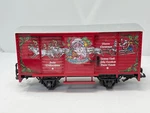 Lgb Scale 43352 Merry Christmas Box Car With Music Sound - Tested. Fixed Price $80.00.