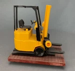 Lgb Yellow Forklift On Flatcar Deck G1049. Fixed Price $26.71.
