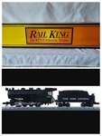 Rare! Rail King 30-1123-1 Ny Central 0-8-0 Switch Engine & Tender Proto Smoke. Fixed Price $299.00.