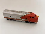 Athearn F7A Santa Fe Red War Bonnet Diesel Locomotive. Fixed Price $30.00.