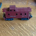 Lionel Lines 6017 Gauge Caboose Brown Ac Analog 3-RAIL Pre-built. Fixed Price $119.00.