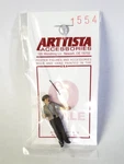 Arttista #1554 - Period Engineer Standing Scale Figure Model Trains New. Fixed Price $10.50.