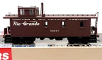 Ho Walthers 932-7508 30' Wood Caboose Window Offset Cupola Denver & Rio Grande. Fixed Price $54.99.