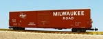Usa Trains Scale 60 Ft Single Door Box Car R19418A, Milwaukee Road. Fixed Price $149.95.