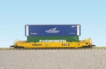 Usa Trains R17103 G Ttx Intermodal Car With Containers #3. Fixed Price $237.39.