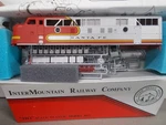 Intermountain # 44005-02 Santa Fe "warbonnet" F-7A Locomotive Shell Kit Ho Scale. Fixed Price $70.00.
