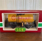 Lgb 4040 Scale Shell Single Dome Short Tank 2 Axle. Fixed Price $53.99.
