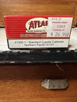 Atlas Ho Ready To Run #1305-1 Standard Cupola Caboose Northern Pacific #1101. Fixed Price $34.99.