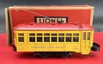 Postwar Gauge 60 Motorized Trolley Lionelville Rapid Transit In Box. Fixed Price $74.00.