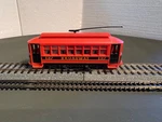 Ho Scale Vintage 30 Tyco Powered Broadway Street Trolley #137 (26-604). Fixed Price $16.95.