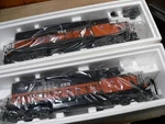 Lionel Gauge Milwaukee Road SD-40 With Horn # 6-18224 6-18223 Pwr And Non. Fixed Price $399.95.