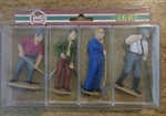 Lehmann Gross Bahn Lgb 5243 German Railroad Workers Figure Set Scale Train. Fixed Price $39.99.