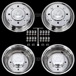 2004-2027 Ford F650 19.5" X 6.75" Steel Wheel Simulators 8 Lug Rim Liners Covers. Fixed Price $379.99.