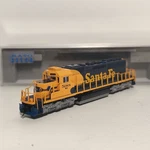 N Kato At&sf SD40-2 Mid Locomotive #5088 176-8210-DCC. Fixed Price $167.99.