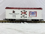 G Scale Usa Trains Budweiser Wood Side Reefer Metal Wheels Box & Ladders. Fixed Price $89.99.