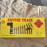 Aristo Craft Trains Gauge Switch Track Brass ART-11000-01/30100-01. Fixed Price $55.00.