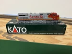 Ho Scale Kato C44-9W Santa Fe Dcc. Fixed Price $109.99.
