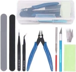 9PCS Basic Modeler Tool Set Craft Hobby Car Building Fix Kit For Gundam. Fixed Price $14.12.