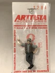 Arttista Leaning Man For Against Building #1284! Scale Figure Train People. Fixed Price $10.35.