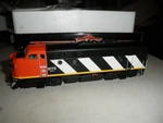 Canadian National Zebra Stripe F-7A With Sound & Dcc # 9175. Fixed Price $229.45.