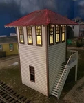 Kern Junction Tower Scale (1:48) 1/4 Craftsman Kit. Fixed Price $49.95.