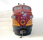 Athearn Genesis G2619A Maine Central F-3A 671-A & F-3B 671-B Phase Set Ho. Fixed Price $245.00.