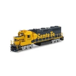 Athearn Genesis Ho GP39-2U W/dcc & Sound Atsf #3418 ATHG66354 Locomotives. Fixed Price $354.99.