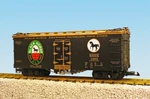 Usa Trains Scale U.s. Reefer Car R16413 Horse Black/gold. Fixed Price $89.99.