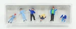 Preiser Mini-figures 10583, Standing & Seated Truckers, Drivers, Ho Scale. Fixed Price $11.95.