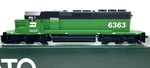 Ho Kato 37-2702 Emd SD40-2 Burlington Northern Bn # 6363. Fixed Price $189.99.