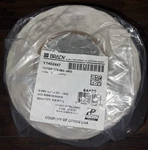 New Oem Brady Roll Of 500 Raised Panel Labels 1"X4" 64429 THTEP-174-593-.5RD Usa. Fixed Price $550.00.