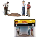 Woodland Scenics A2568 Whistle While He Works Train Figures (4PCS) - Scale. Fixed Price $27.49.