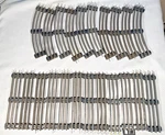 24PC Lionel Train Gauge 3 Rail Of Black Tie 10" Straight & Curve Tracks. Fixed Price $40.00.