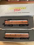 Ho Bachmann Plus 31207 31209 Emd F7A F7B Set Great Northern Gn # 316A 313B Used. Fixed Price $109.99.