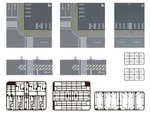 Kato 40-822 TV4 Scale Unitram Street Set. Fixed Price $61.69.