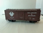 Usa Trains R19107C G Scale Steel Box Car Delaware & Hudson #17947. Fixed Price $74.25.
