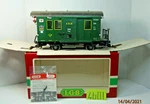 Vtg Lgb 3019 Postal Wagon Metal Wheels ,g Scale,ob. Fixed Price $84.99.