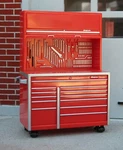 Snap On Tools Upright Chest Miniature Casters 1/24 Scale Diorama Accessory. Fixed Price $49.95.