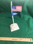 Scale Lionel Flag Stand Nice Condition (O3851). Fixed Price $32.51.