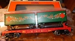 Lionel 6-39477 Christmas Flat Car W/reindeer Trailers New Box Scale Lqqk. Fixed Price $60.00.