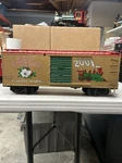 Usa Trains R13019 2001 Merry Christmas Steel Box Car Gauge. Fixed Price $54.99.