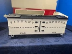 Lgb 4074-B02 Tiffany Dsp&prr Reefer Car Ln/box Scale. Fixed Price $60.00.