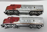 Vtg Lionel 2343 Santa Fe Locomotive & Dummy Gauge 2333-20 Made In Usa JJ5. Fixed Price $189.99.