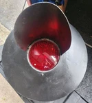 Vintage Rrs Train Crossing Light. Railroad Red Signal 20 W/hood. Fixed Price $299.95.