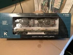 K-line G Scale K933-012 Us Army Flat Car With Sherman Tanks. Fixed Price $125.00.