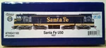 Ho Scale Athearn Genesis U50 Santa Fe Atsf #1657 Dcc & Sound G41183. Fixed Price $300.00.