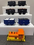 K-line Scale 6-22334 Ford Die Cast Plymouth Switcher & Ore Car Set Lnib. Fixed Price $224.95.