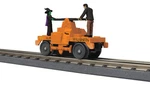 Mth 30-5241 Orange Halloween Operating Handcar. Fixed Price $72.50.