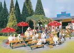 331765 Pola Scale Kit Of Beer Garden Set - New. Fixed Price $54.99.